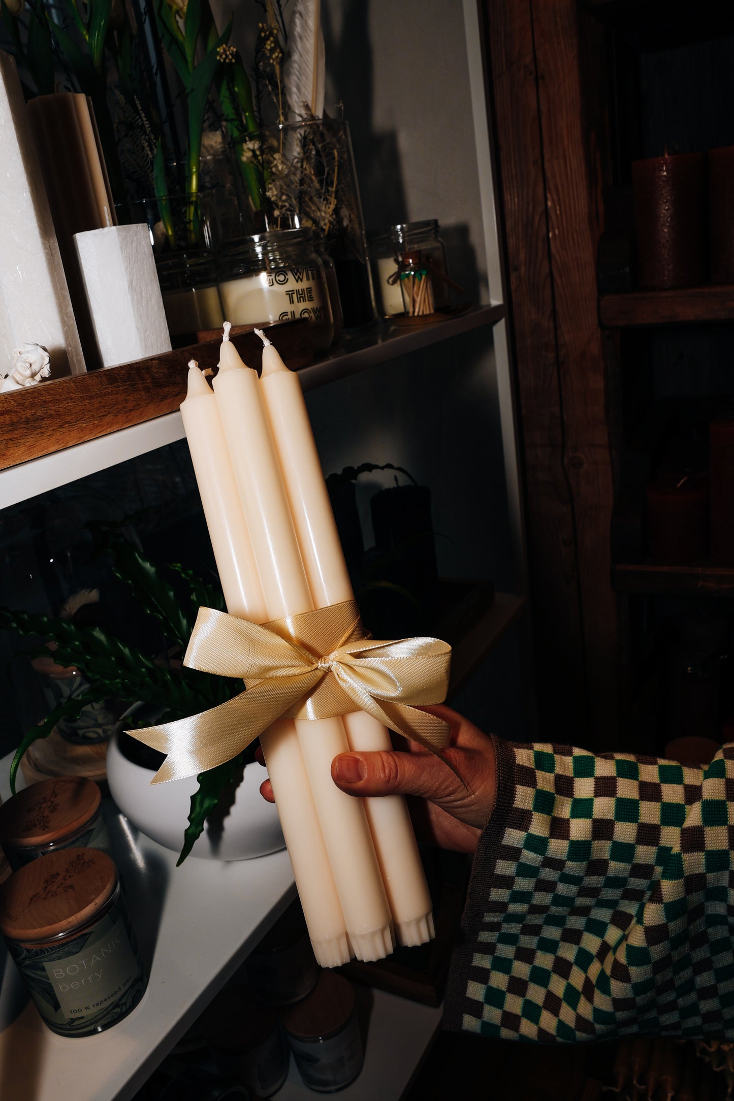 Candle bouquet