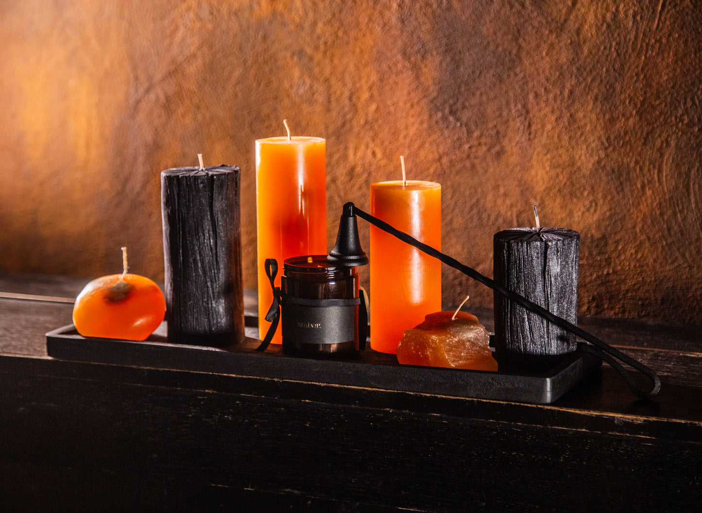 Wooden Candle Tray (Large)