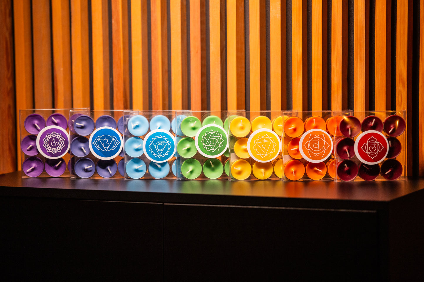 Chakra Tea Candles "Solar Plexus Chakra"