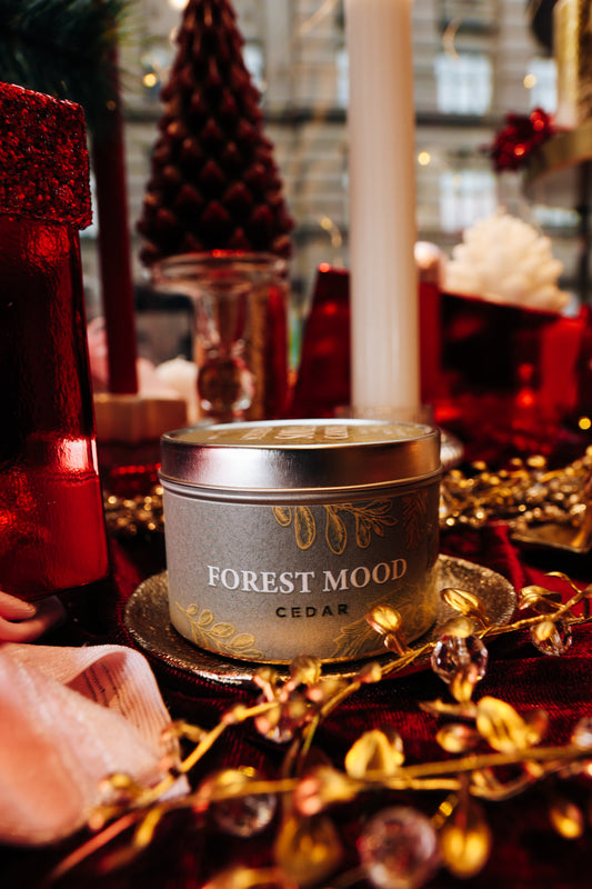 Cedar Scented Soy Wax Candle