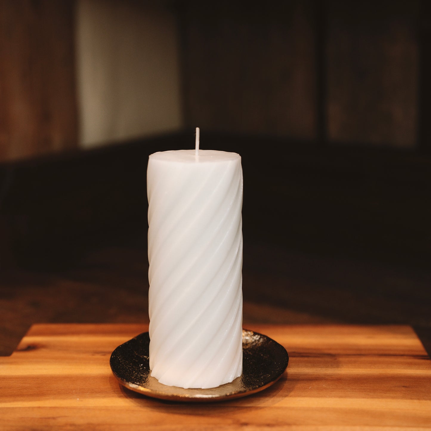 Eco stearin candle