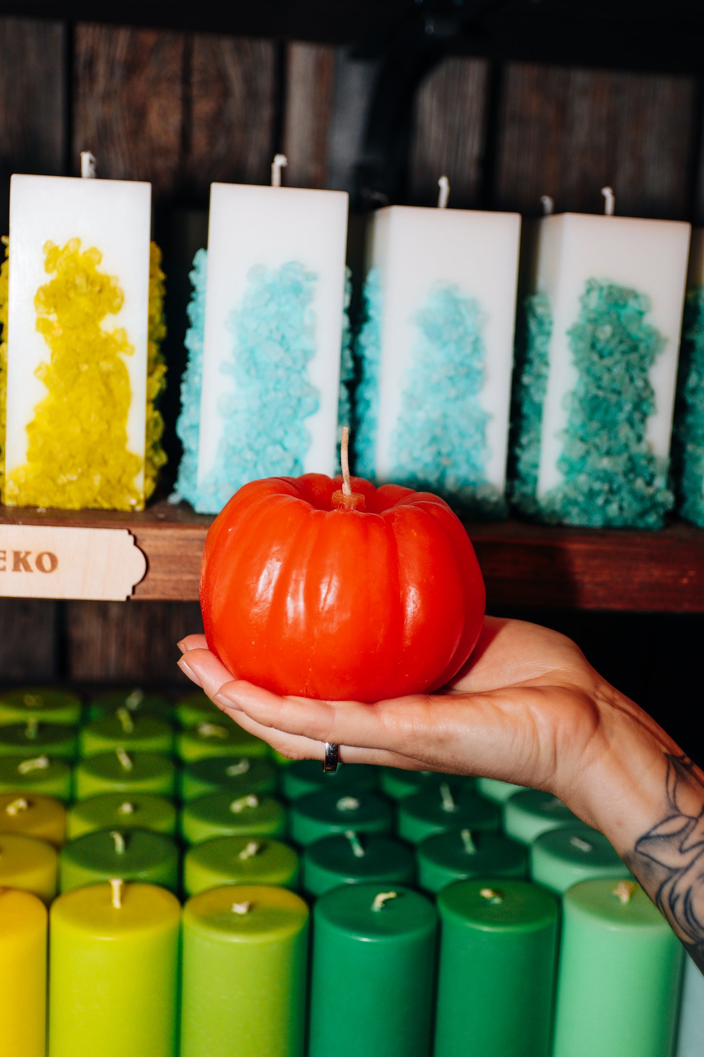 Candle "Pumpkin"