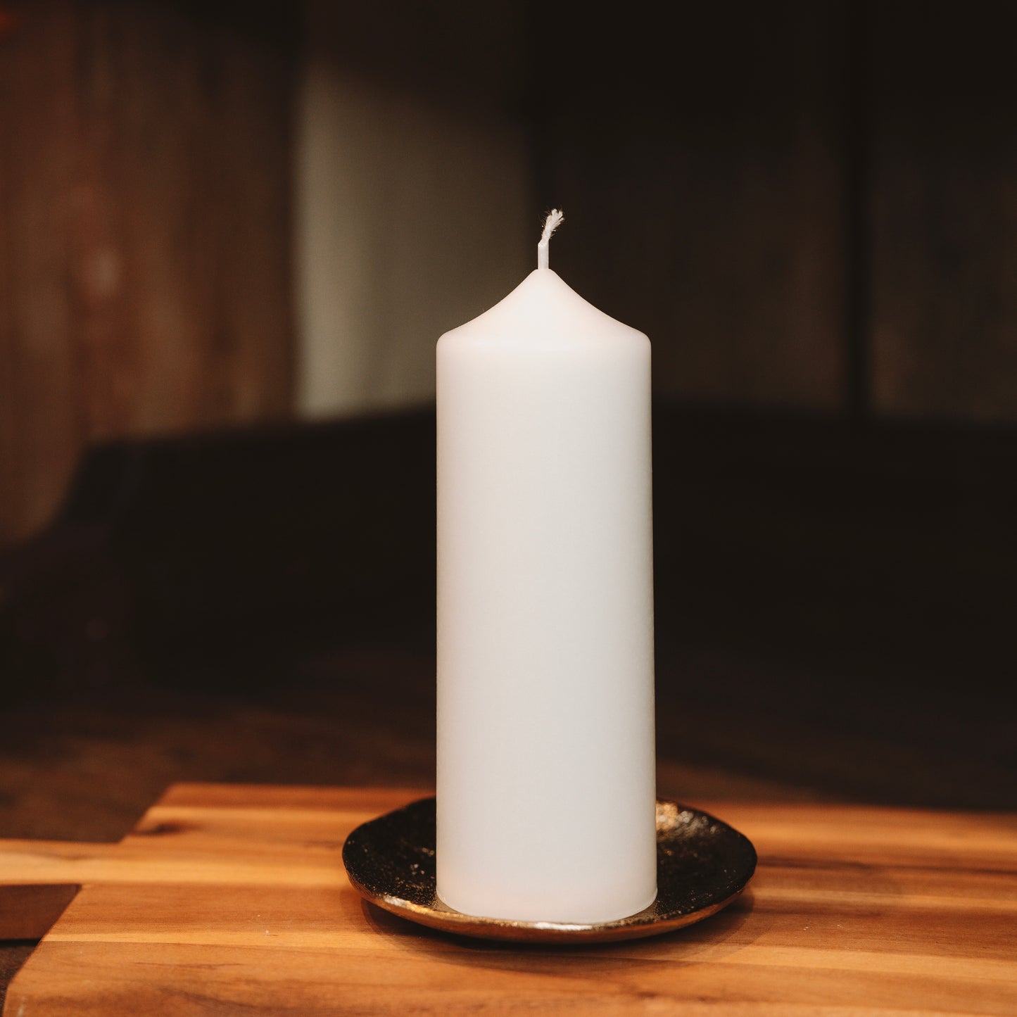 Eco stearin candle