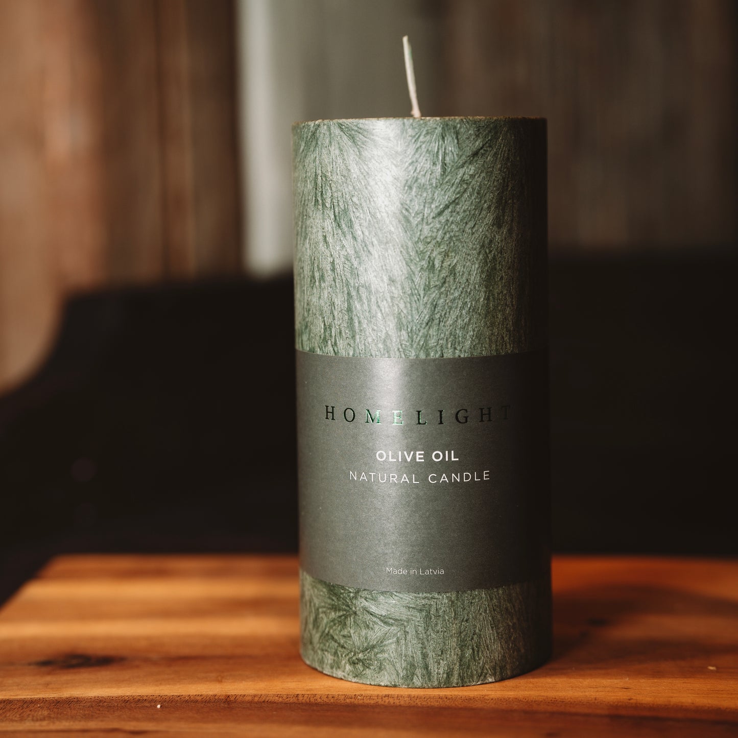"Homelight" Olive oil candle-cylinder
