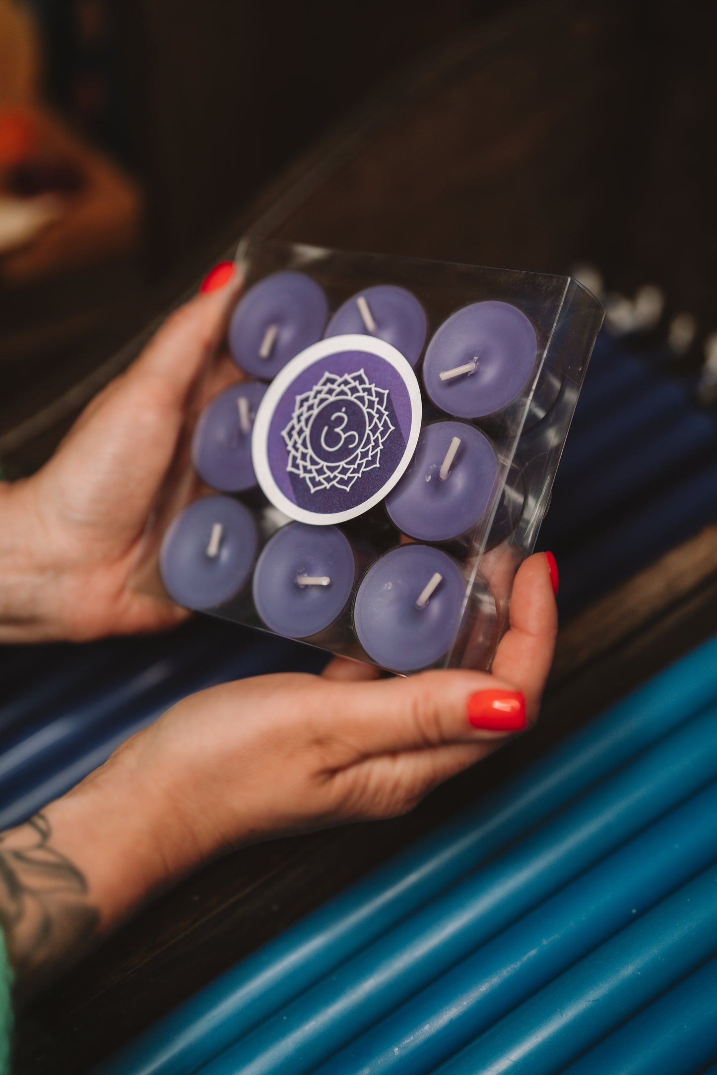 Chakra Tea Candles "Crown Chakra"