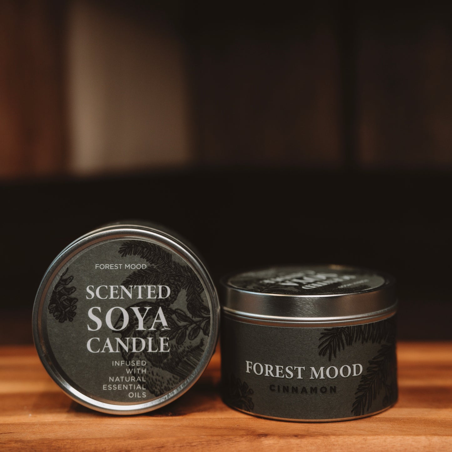 Cinnamon Scented Soy Wax Candle