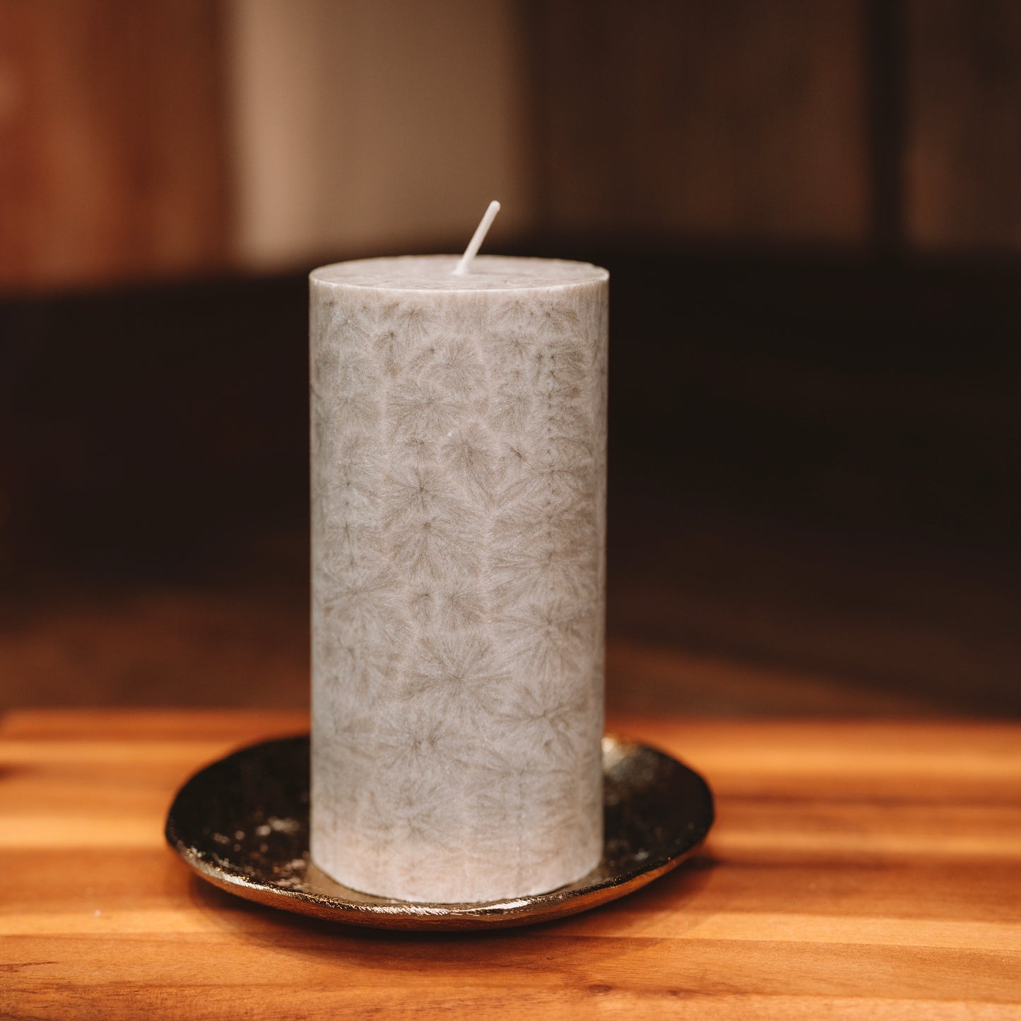 Olive oil candle