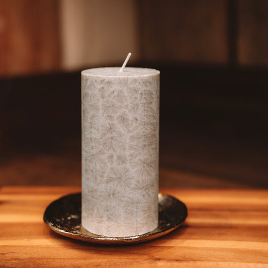 Olive oil candle