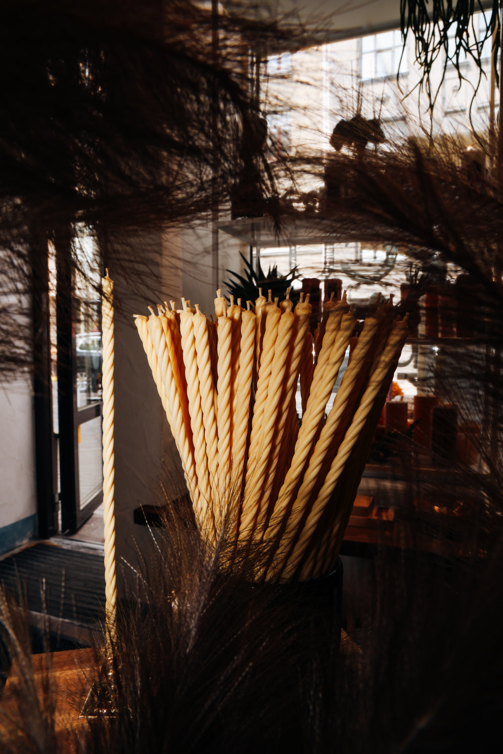 Vītās-Bišu vaska svecītes