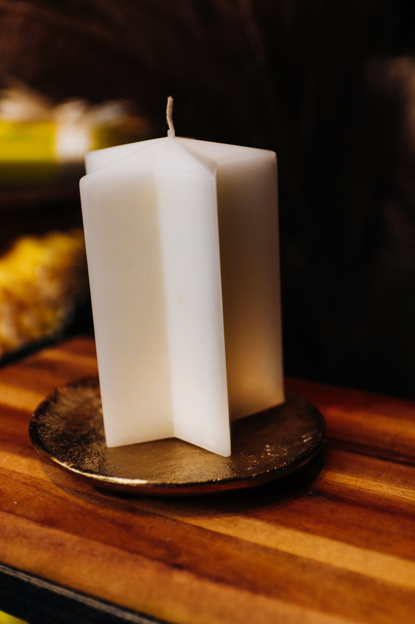 Eko stearīna svece “Zvaigzne”