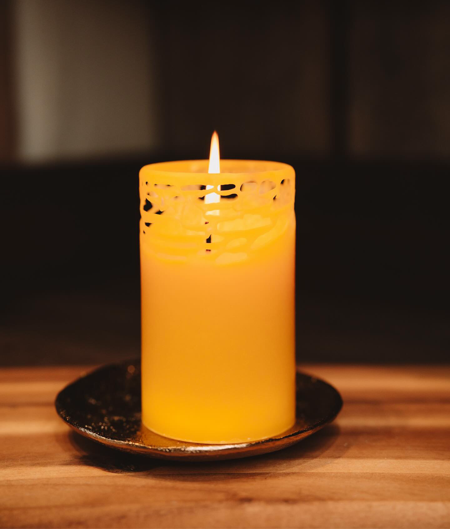 Eco stearin candles "Cylinder"