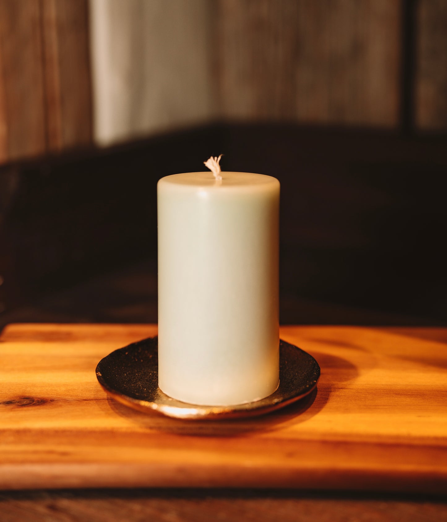 Eco stearin candles "Cylinder"