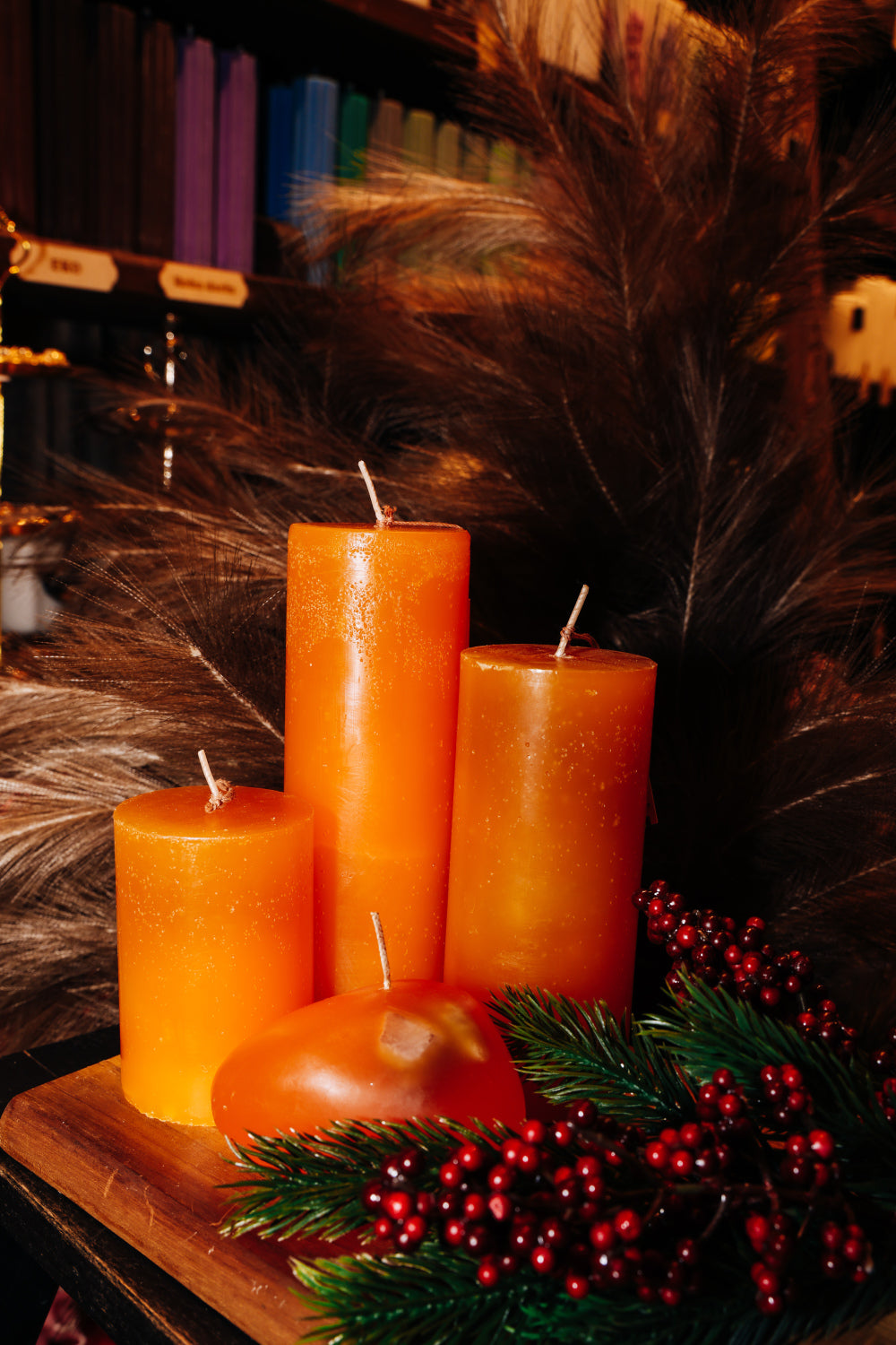 Dzintara līnijas sveces – Silta gaisma, dabas iedvesma