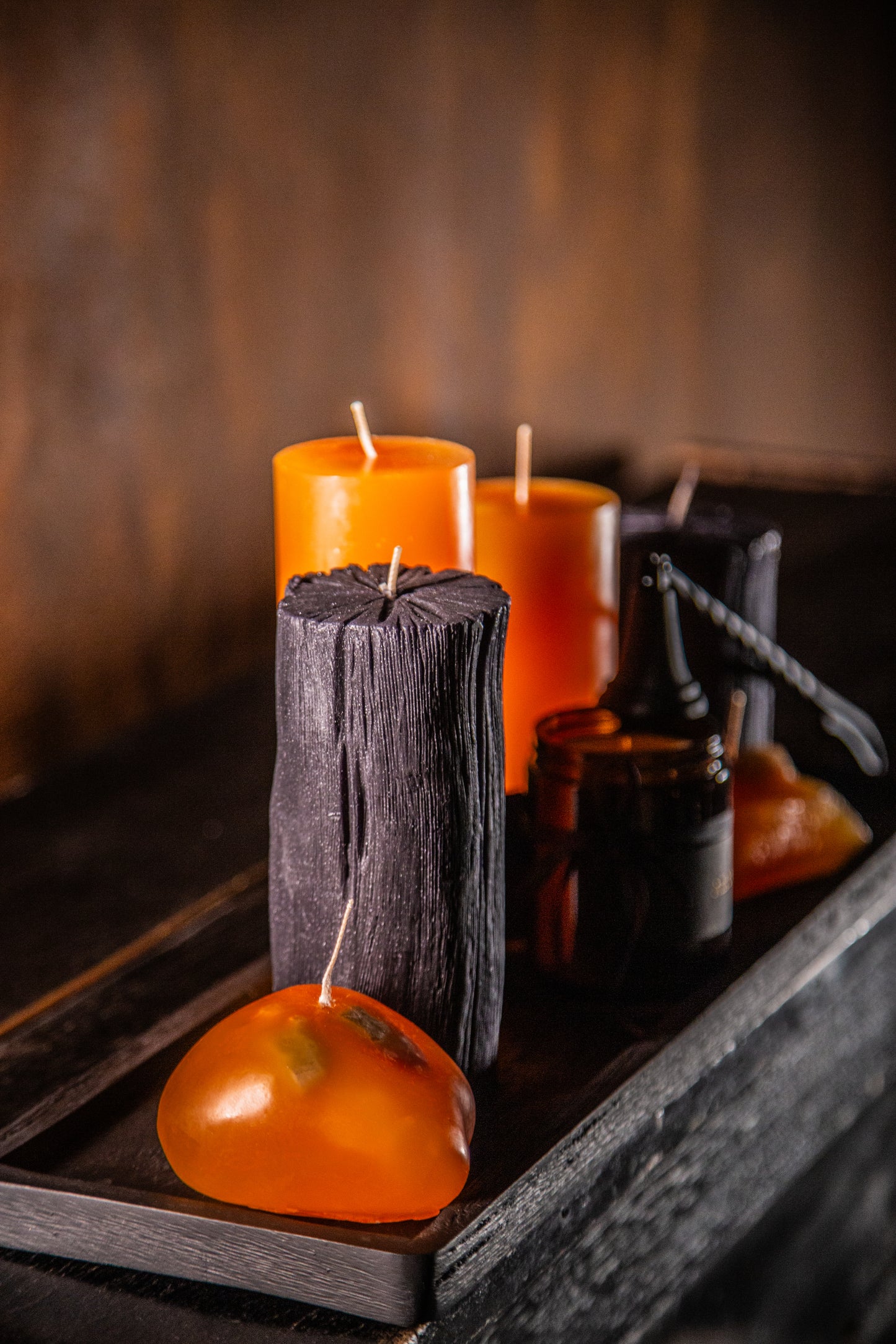Design Candle "Charcoal"