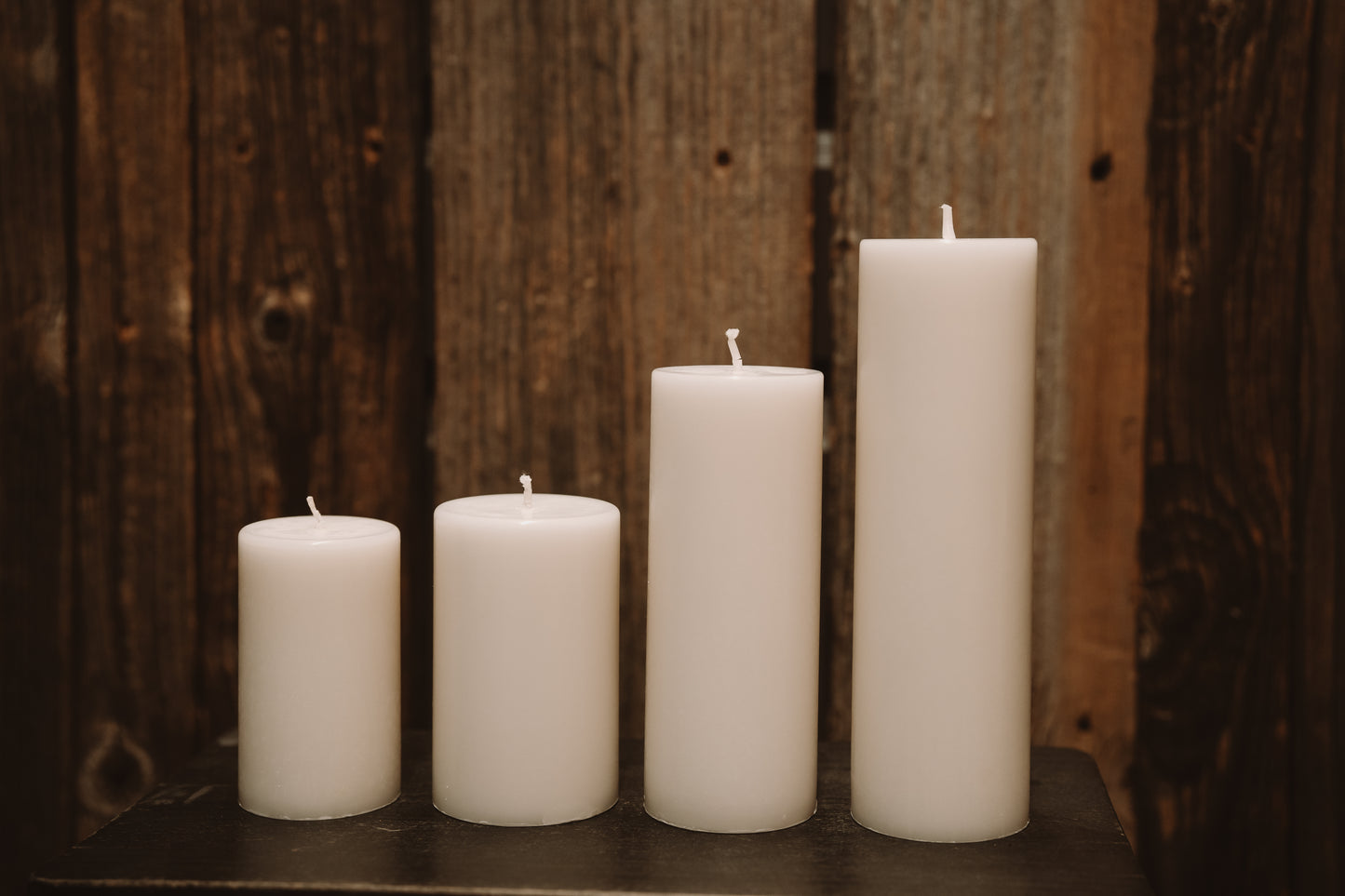 Eco Stearin Candle "Cylinder" (S)