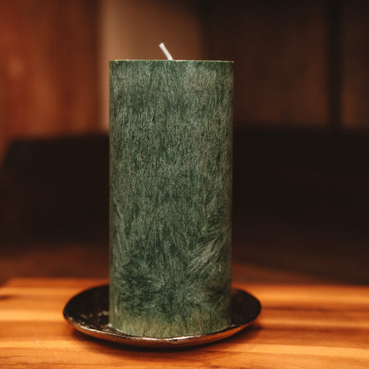 Olive oil candle