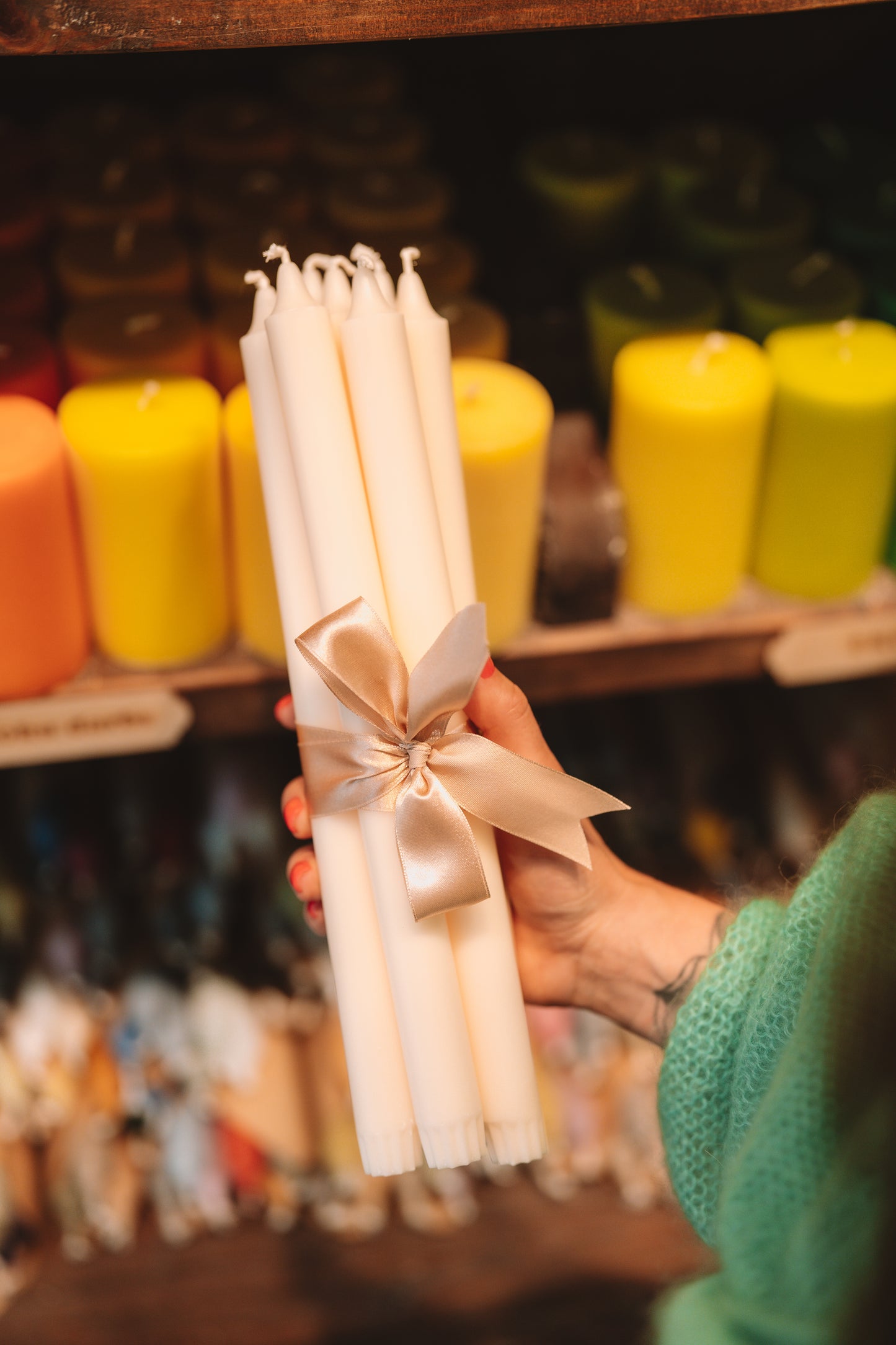 Candle bouquet