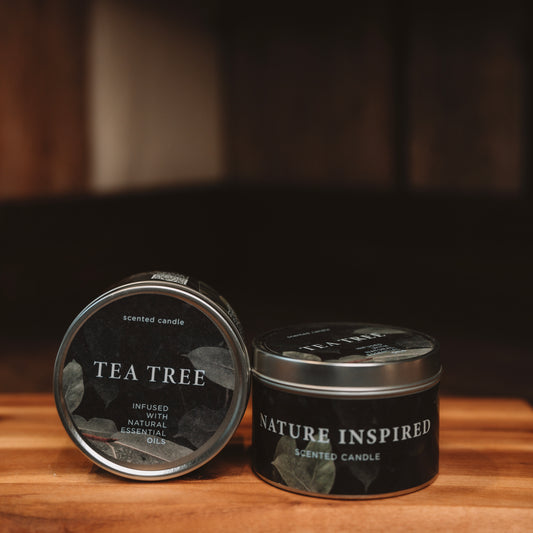 Tea Tree Scented Soy Wax Candle