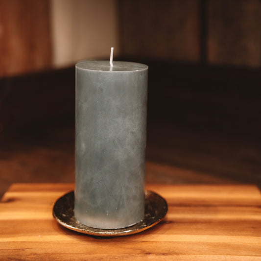 Eko stearīna svece cilindra formā