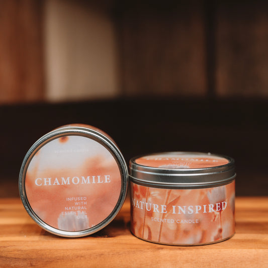 Chamomile Scented Soy Wax Candle