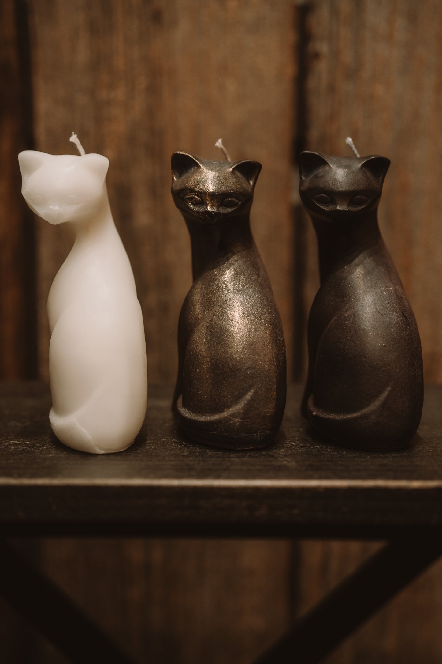 Eco Stearin Figure Candle "Cat"