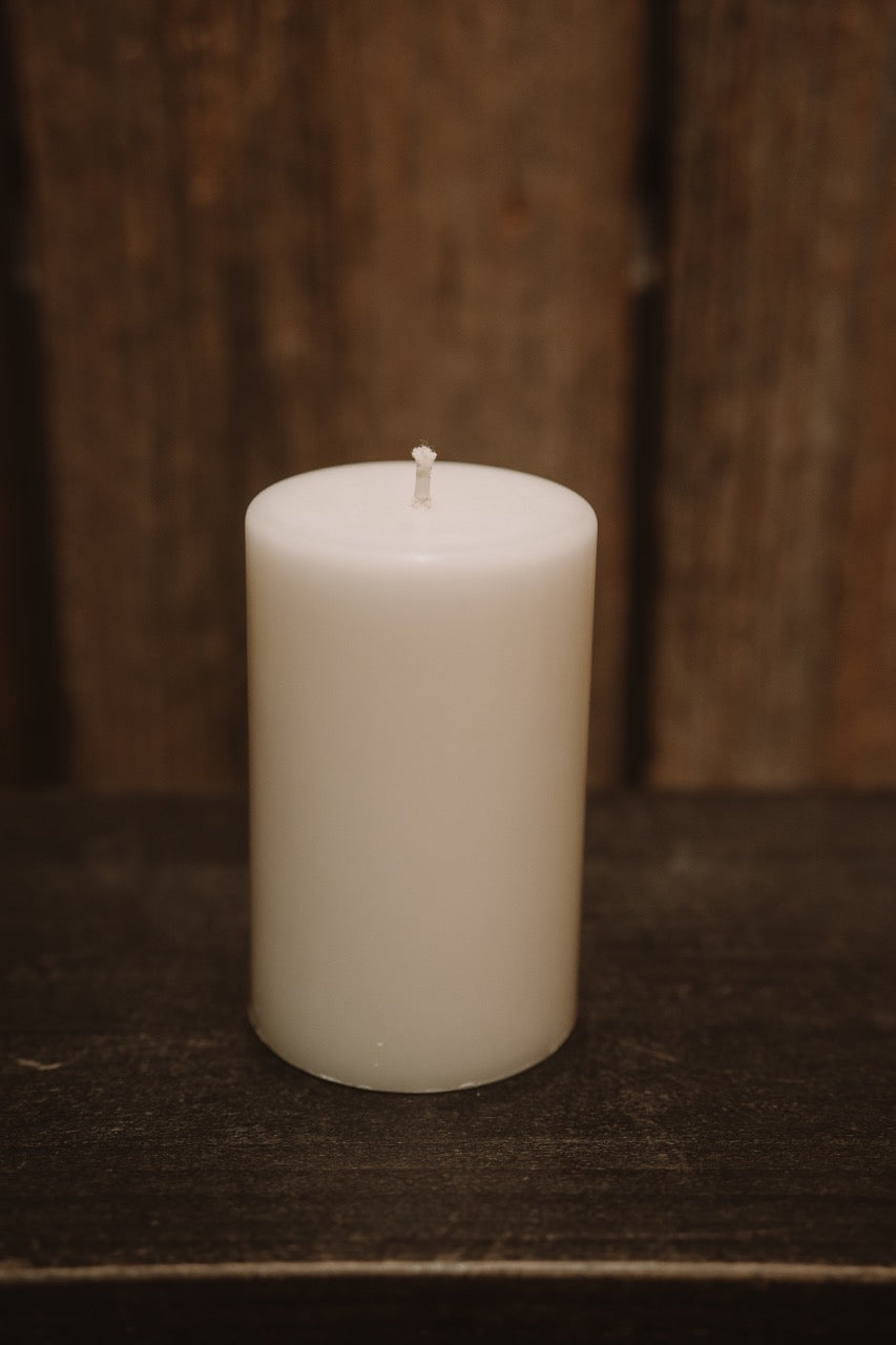 Eco Stearin Candle "Cylinder" (S)