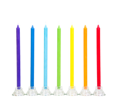 Chakra Long Table Candle "The Third Eye"
