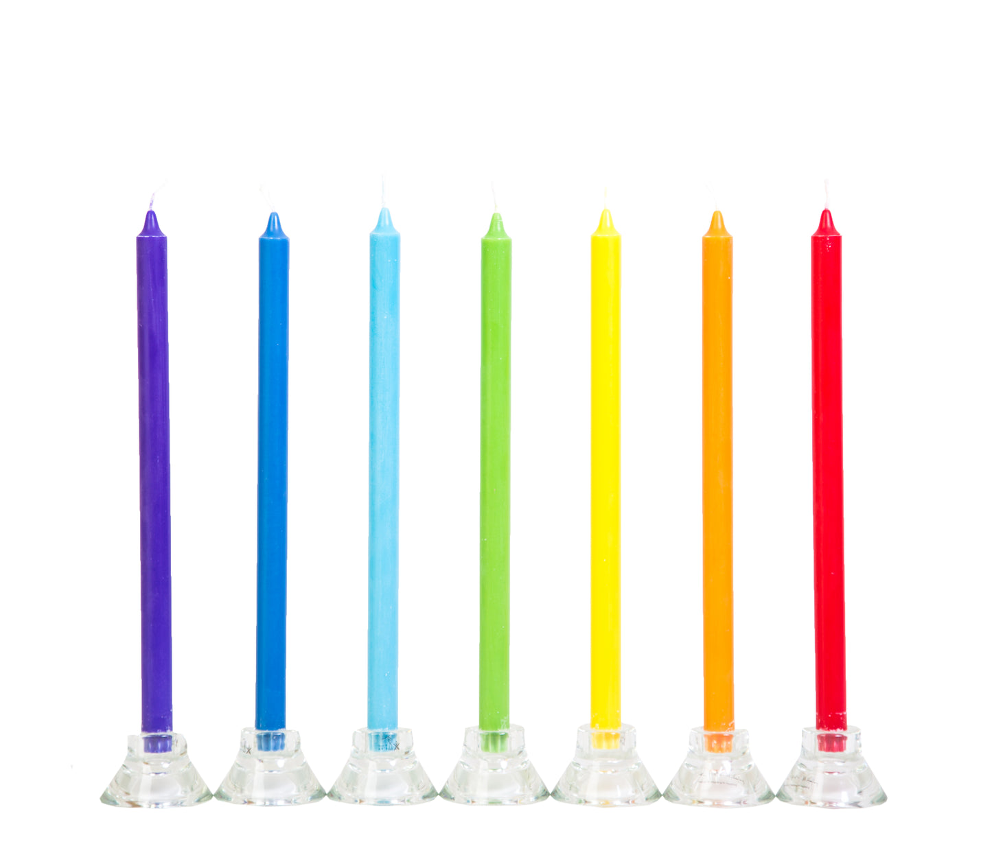 Chakra Long Table Candle "Throat Chakra"