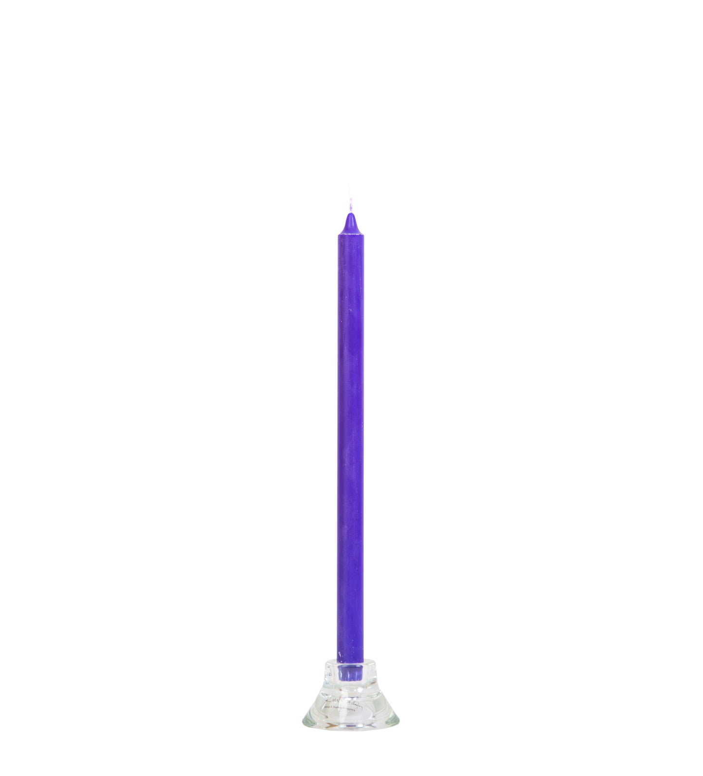 Chakra Long Table Candle "Crown Chakra"